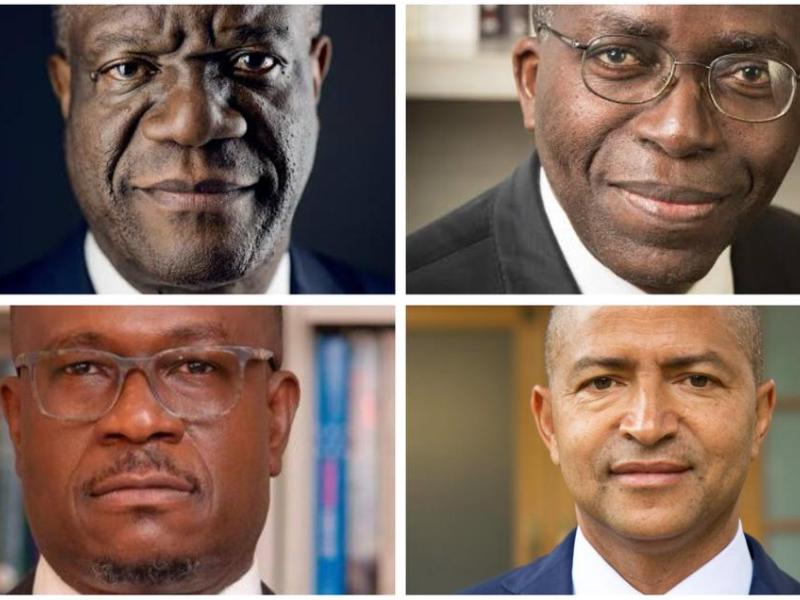 Denis Mukwege, Matata Ponyo, Delly Sesanga et Moise Katumbi