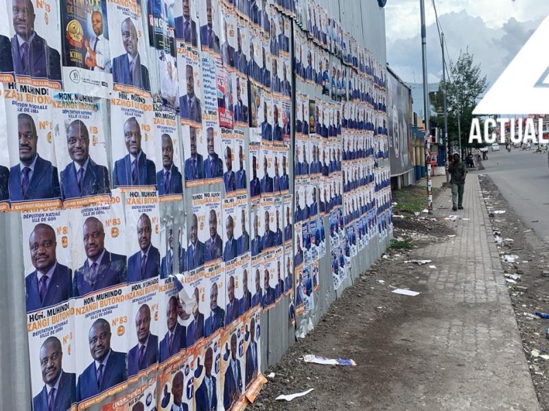 Campagne à l'éctorale à Goma