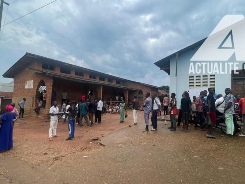 Un centre de vote à Kindu