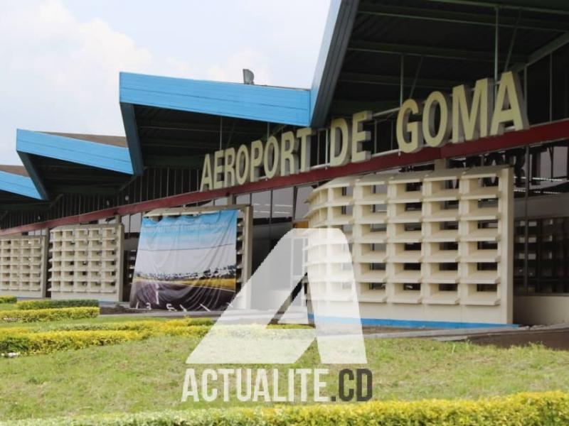 Aérogare de l'aéroport de Goma/Ph ACTUALITE.CD 