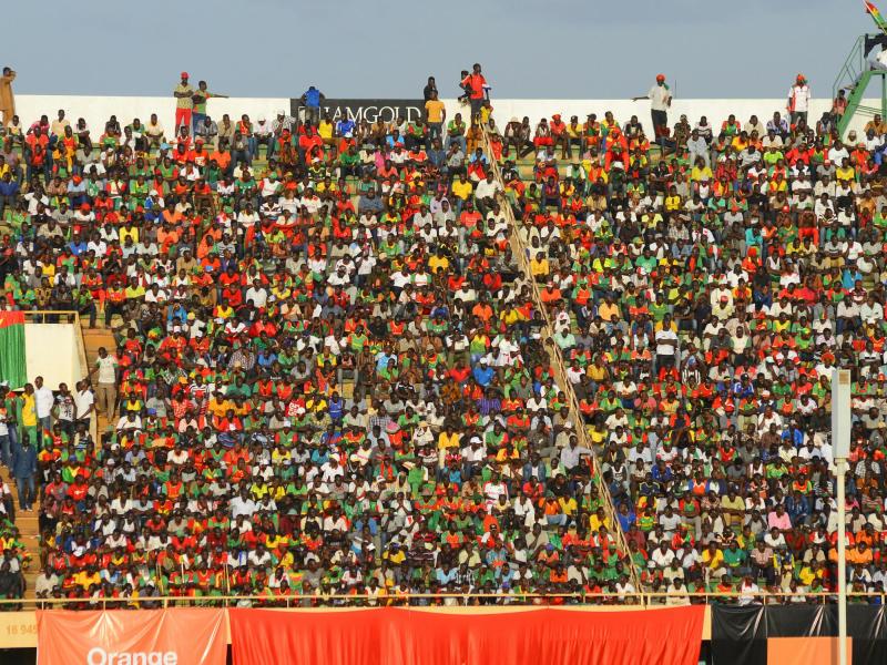 Le public dans un stade de football