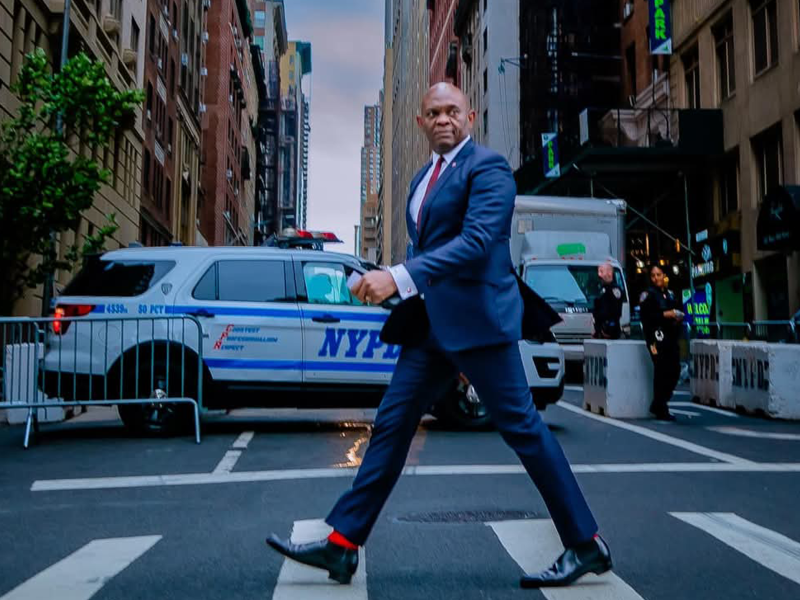 Tony Elumelu, président du groupe UBA