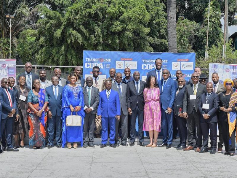 Lors du lancement officiel des Copa  