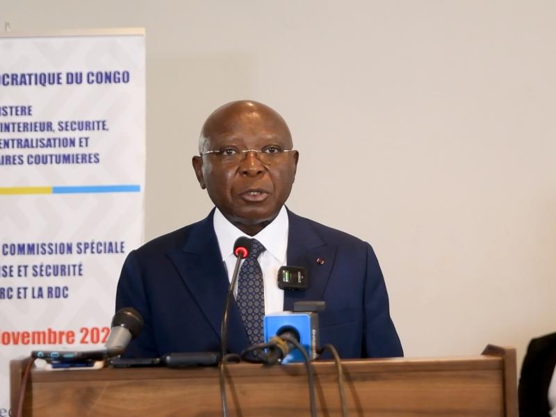 Le ministre de l’Intérieur, de la Décentralisation et du Développement local de la République du Congo, Raymond Zéphirin Mboulou