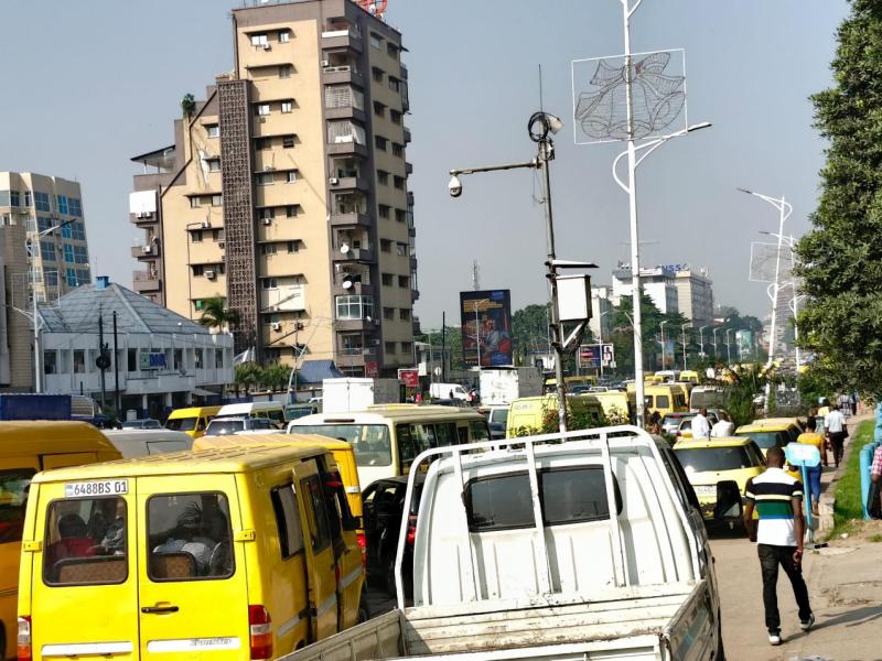 Embouteillages à Kinshasa 