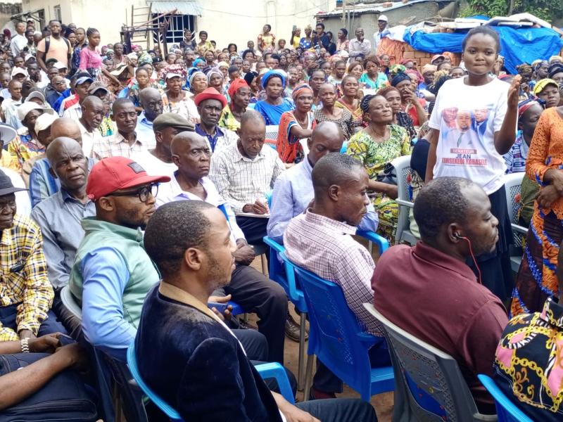 Mobilisation à Kananga avant l'arrivée de Jean Tshisekedi Kabasele 