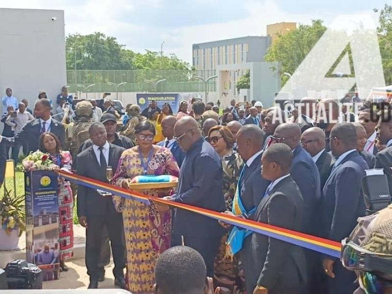 Inauguration du nouveau siège de l'Assemblée provinciale du Haut Katanga