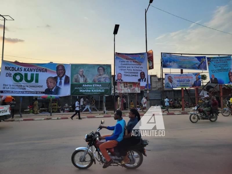 Kananga en prévision de l'arrivée de Félix Tshisekedi 