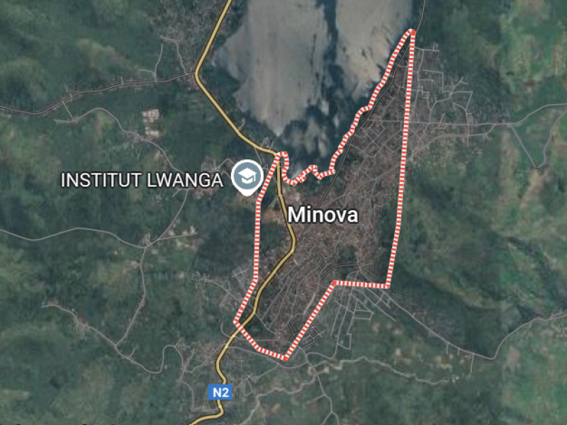 Minova sur ca carte