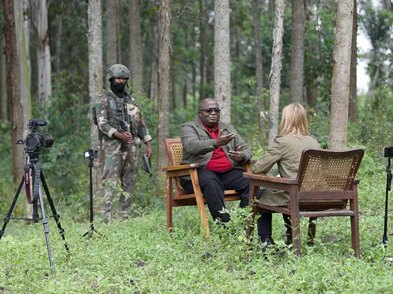 Interview de la propagandiste Bojana Coulibaly avec Bertrand Bisimwa