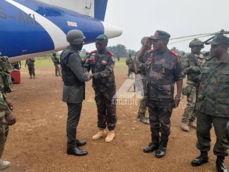 Le VPM Guy Kabombo arrivé à Beni