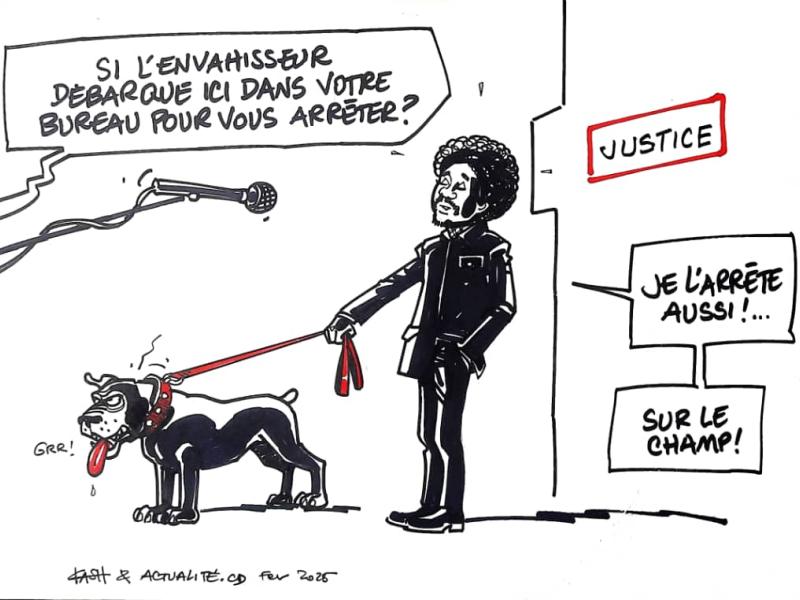 Caricature Kash/ACTUALITE.CD