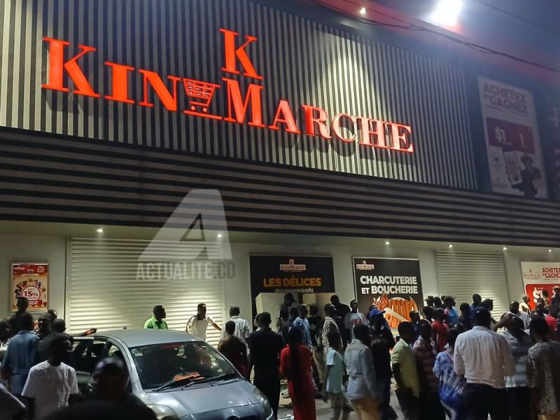 Kin Marché de la commune Matete à Kinshasa 