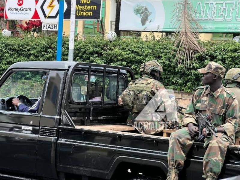 Les rebelles du M23 à Goma