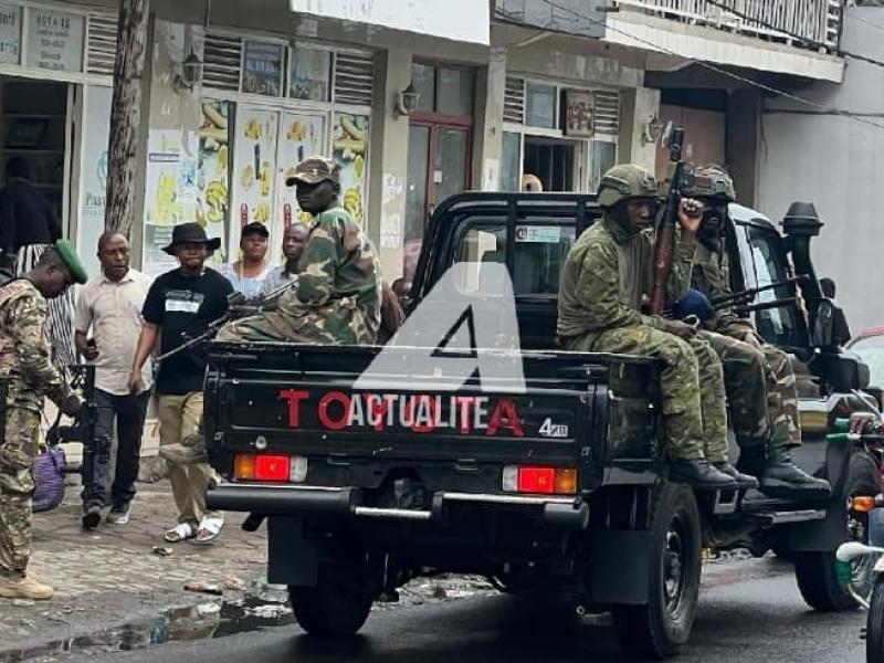 Les rebelles du M23 à Goma