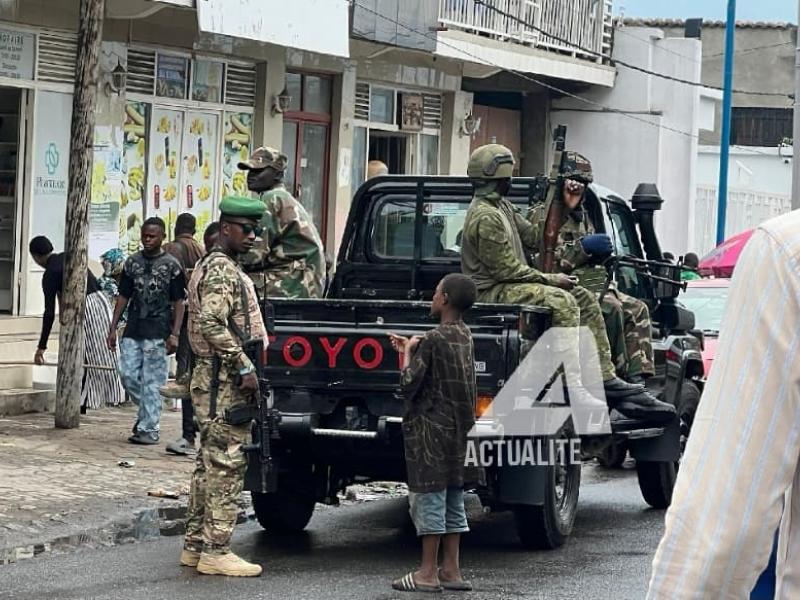 Les rebelles du M23 à Goma