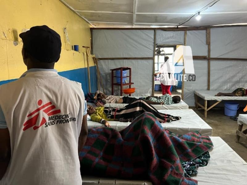 Un centre de santé à Sake soutenu par MSF