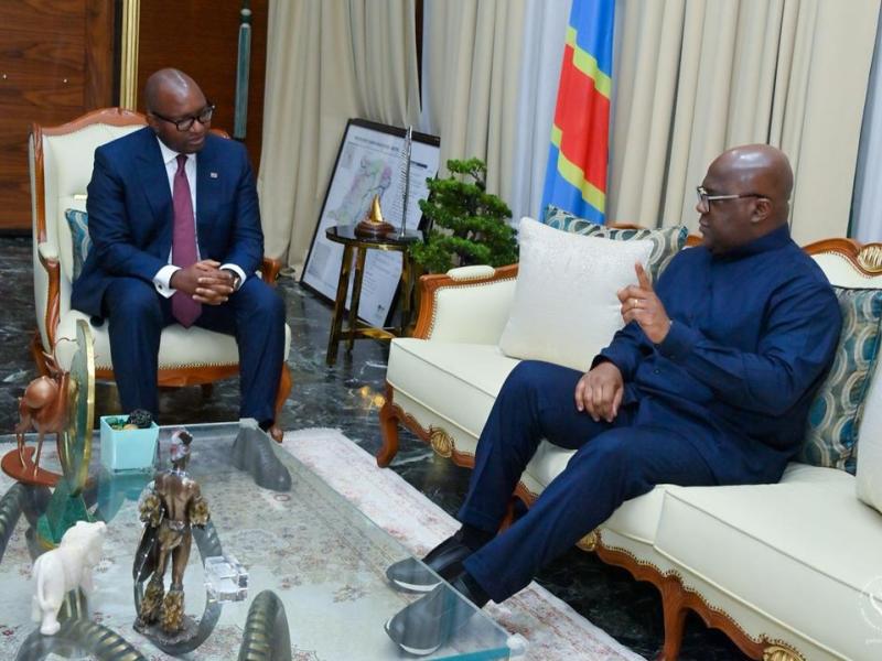 Félix Tshisekedi et Sama Lukonde