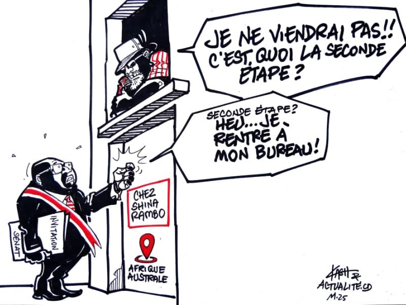 Caricature Kash/ACTUALITE.CD
