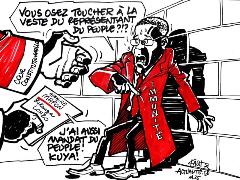 Caricature Kash/ACTUALITE.CD