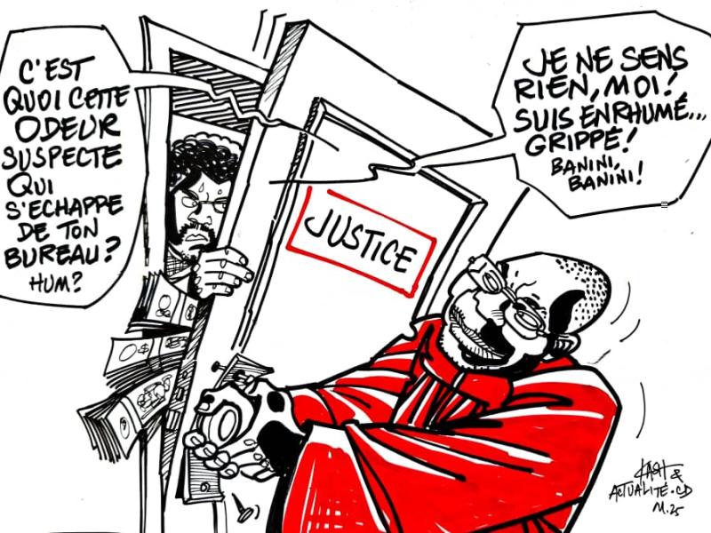 Caricature Kash/ACTUALITE.CD