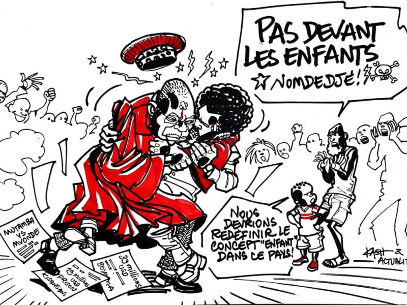 Caricature Kash/ACTUALITE.CD