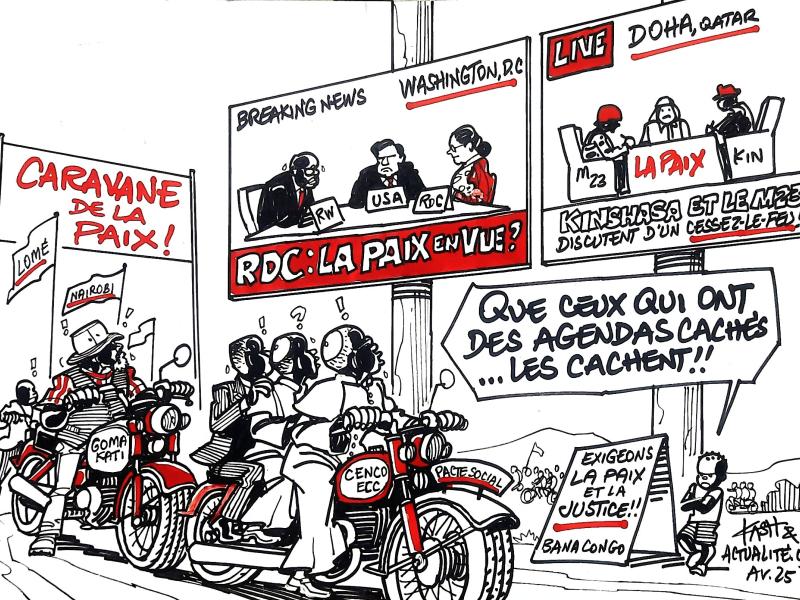 Caricature Kash/ACTUALITE.CD