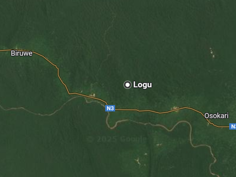 Logu sur la carte