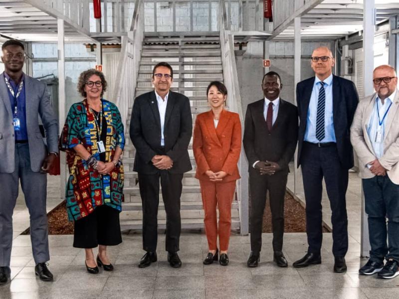 SungAH Lee, en visite en RDC