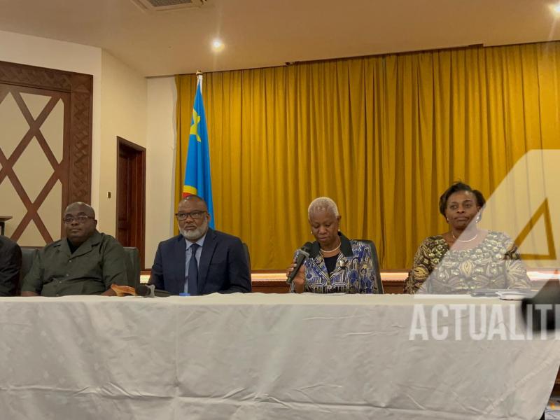 Monusco et AFC/M23 devant la presse à Goma