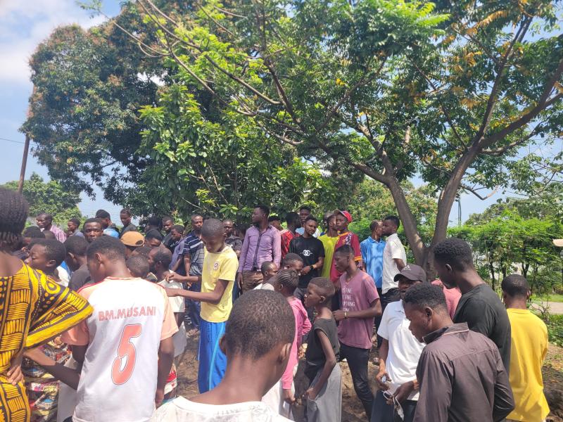 Kinshasa. Une foule occasionnée par l'écroulement d'un mur faisant au moins 1 mort à Delvaux 
