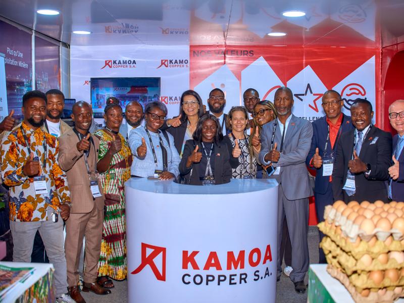 20ᵉ édition de la DRC Mining Week. Photo Kamoa Copper SA