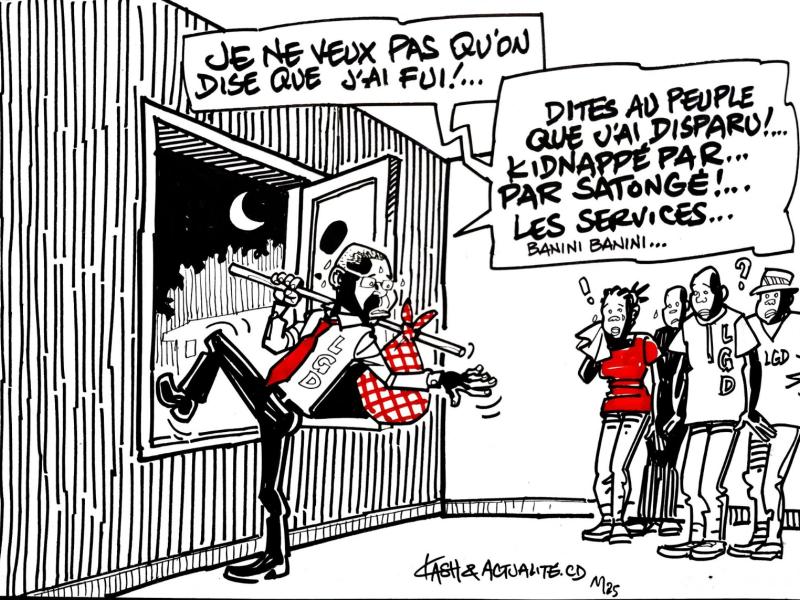 Caricature Kash/ACTUALITE.CD