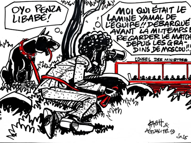 Caricature Kash/ACTUALITE.CD