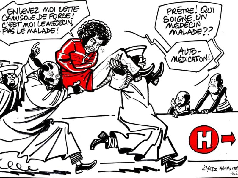 Caricature Kash/ACTUALITE.CD