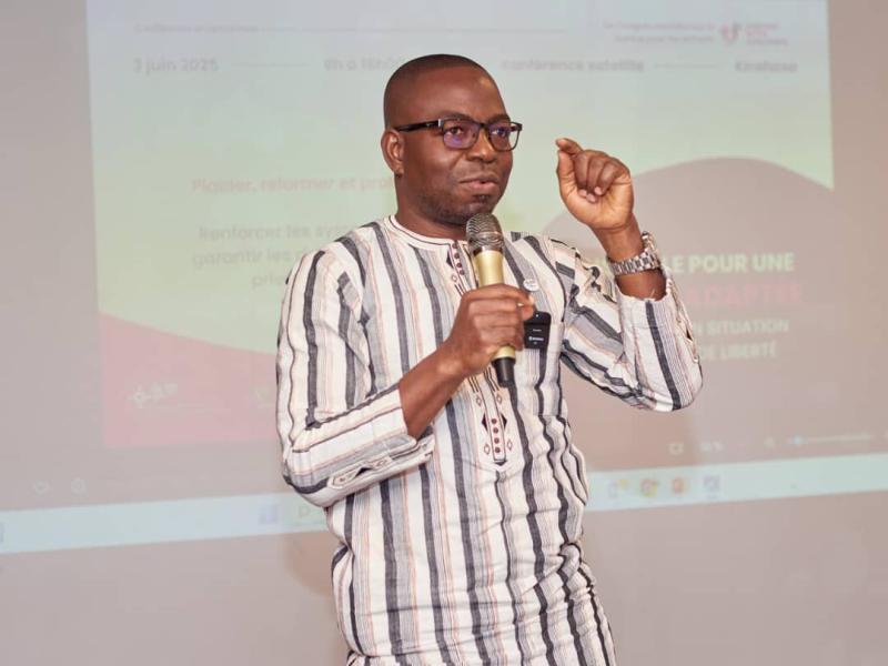 Mahamadi Oubda, représentant pays de l'IBCR en RDC