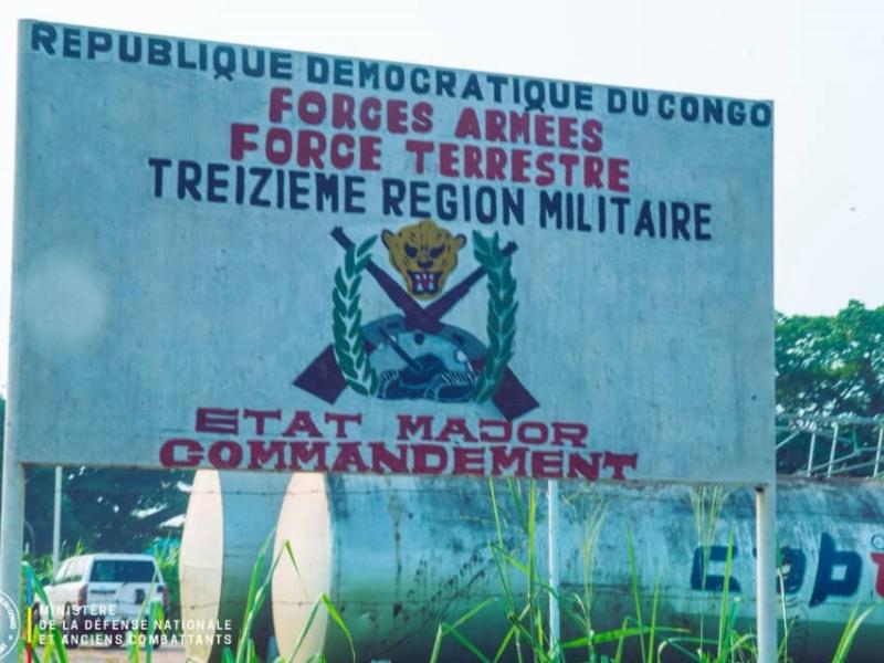 13e Région militaire à Mbandaka