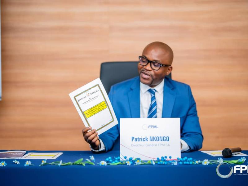 Patrick Nkongo, Directeur Général du FPM