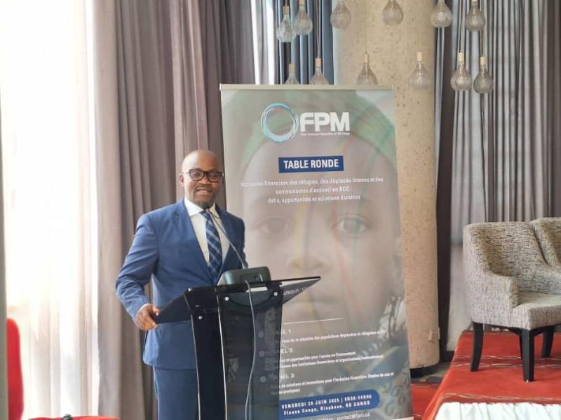 Patrick Nkongo, Directeur Général (DG) du FPM ASBL