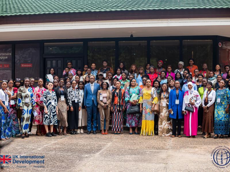 IFES, autorités congolaises, femmes de la société civile et les étudiantes de la RDC lors du 1er jour du forum