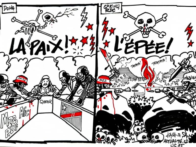 Caricature Kash/ACTUALITE.CD