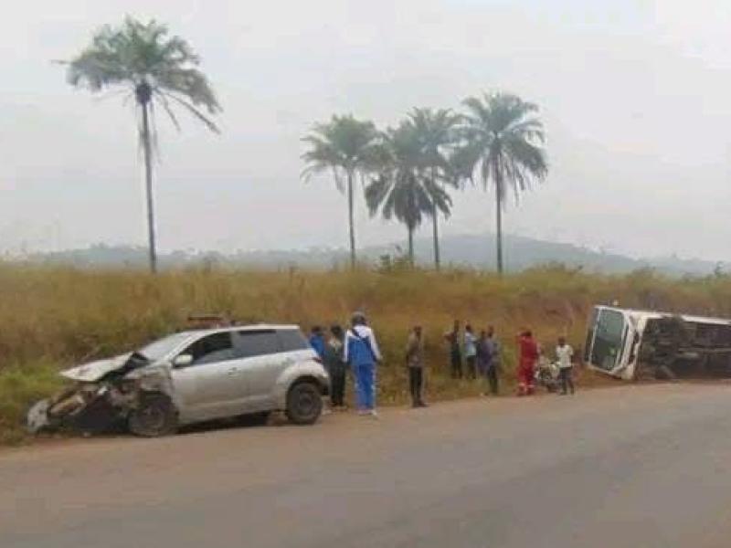 Accident sur la RN1 au niveau du village Mbimbi dans le territoire de Seke Banza