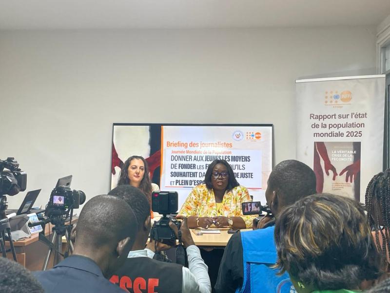 Une rencontre de l'UNFPA avec les médias de Kinshasa 