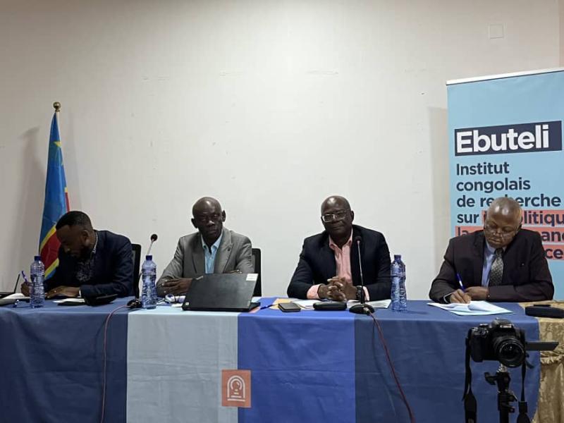 Présentation d'une nouvelle étude d'Ebuteli sur la CNDH 