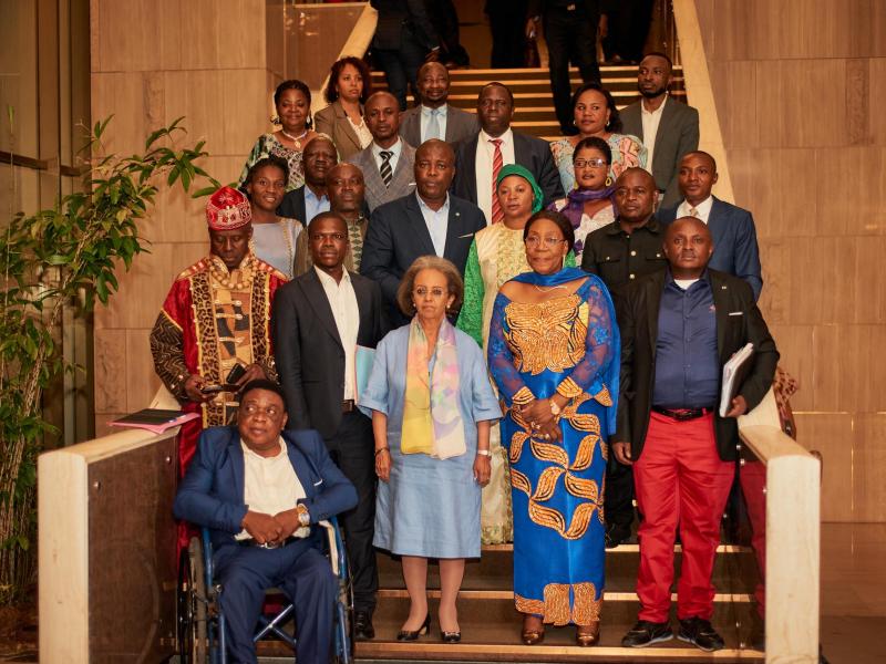 Rencontre entre les organisations de la société civile de la RDC et les co-facilitatrices désignées par l’Union Africaine
