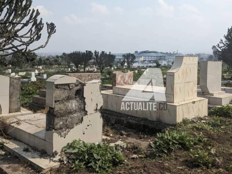 Des tombes profanées au cimetière de l'ITIG