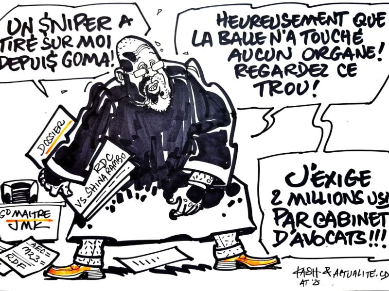 Caricature Kash/ACTUALITE.CD