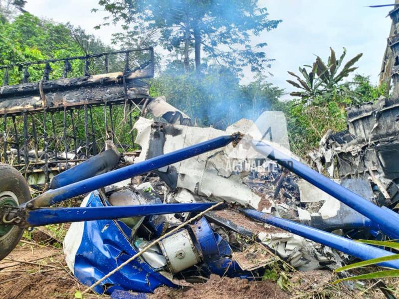 Crash d'un avion près de Kisangani 