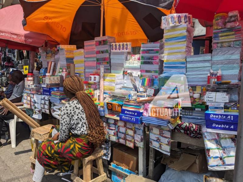 fournitures scolaires à Goma