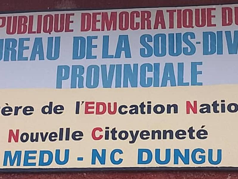 Bureau de la sous division provinciale de l'éducation 